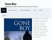 Tablet Screenshot of goneboy.com